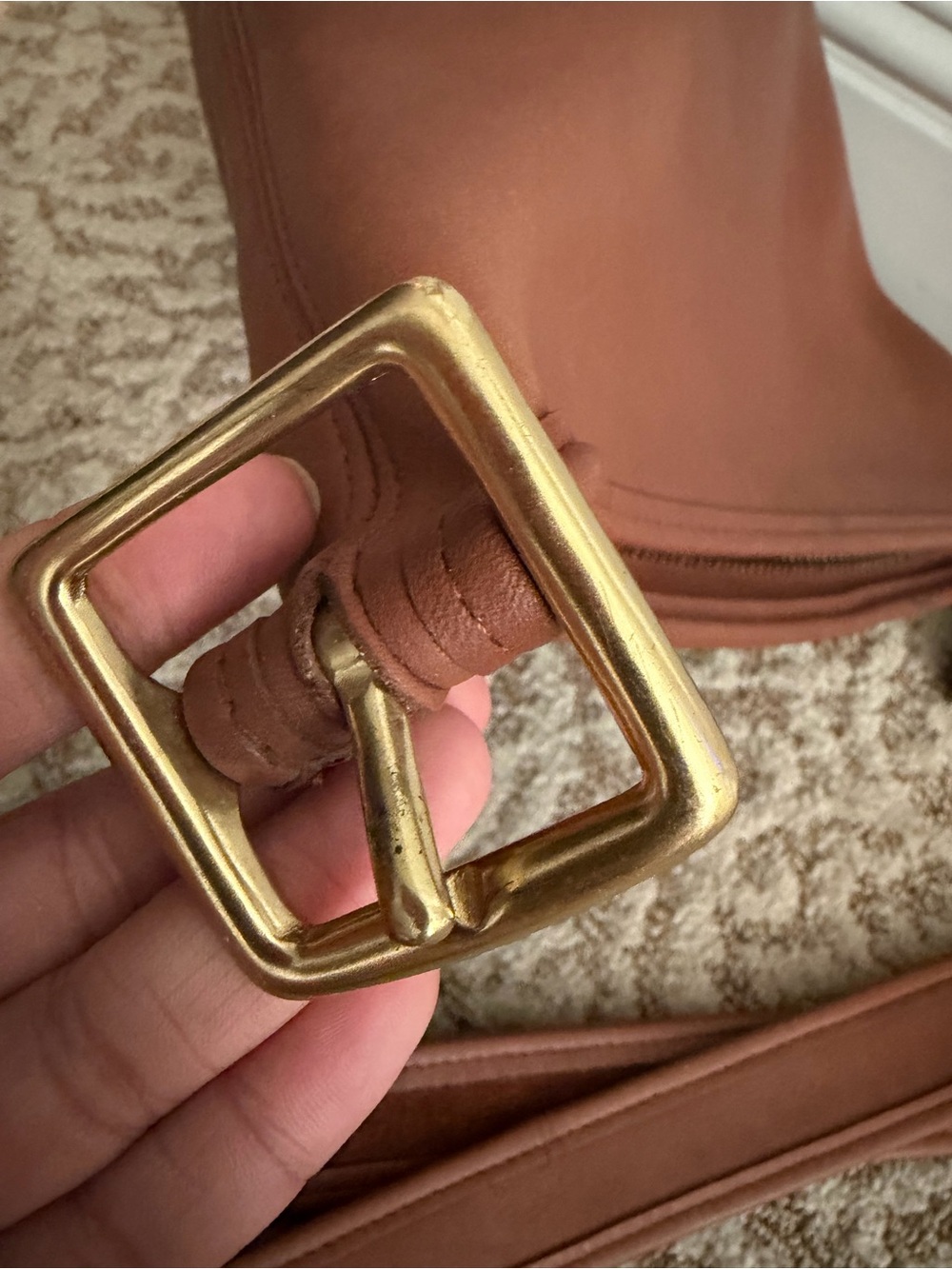 COACH 90’s Vintage Duffle in British Tan EXCELLENT - Picture 12 of 16